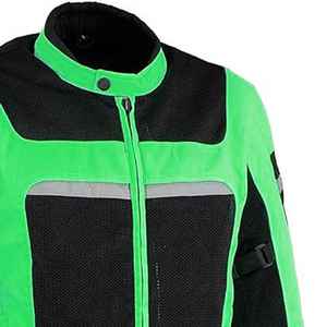 Blouson de course en cuir respirant 2025 OEM pour femmes et hommes avec logo frontal – Vêtements de moto et de course - Product Image 2
