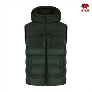 Chaleco Acolchado Impermeable y Transpirable Personalizado Ryan Pro Gear para Hombre, Alta Calidad con Logotipo Personalizado, Diseño ODM - Product Image 1