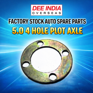 Pièces détachées automobiles en stock d'usine, plaque d'axe de roue à 4 trous pour moto / scooter - Product Image 1