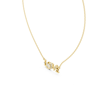 จี้เพชรทรงกลมทองคำโรสโกลด์ 14K สำหรับผู้หญิง |   ชุดลำลองสำหรับใส่ทุกวัน |   เพชรที่เพิ่งเพาะเลี้ยง - Product Image 6