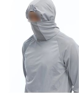 Sudadera con Capucha de Pesca para Hombre con Protección UV y Máscara Facial, Transpirable, de Secado Rápido, con Protección Solar, Personalizable con Logotipo - Product Image 1