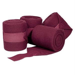 Bandages de protection pour tendons de cheval, qualité supérieure, en polaire douce, magnifiques et fonctionnels - Product Image 1