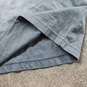 T-shirts Homme Oversize Cropped en Coton 100% Personnalisés avec Impression Strass, Lavage Stone Washed, Grammage Lourd, Fabrication OEM - Product Image 6