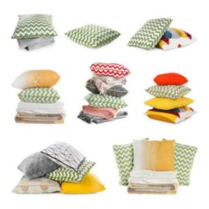 Housse de coussin moderne 100% coton pour usage domestique, nouvelle arrivée, motif personnalisé feuilles et pois, écologique, réutilisable, imperméable - Product Image 6