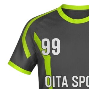 Men Black Lime Green Sublimated Handball Jersey Short Sleeve <b>Polyester</b> Team Wear Sports <b>Shirt</b> Match Training Apparel - Product Image 5