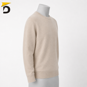 Darsa Impex – Nouvelle Collection : Pull en Cachemire Respirant Personnalisé avec Logo, Col Rond Classique, Hiver Homme, Logo Frontal – Vente en Gros - Product Image 2