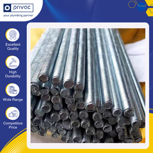 Tige filetée DIN 975 M6 à bas prix, zinguée bleu-blanc, grade 4.6, 0,1 mètre, 2 mètres, 3 mètres - Product Image 3
