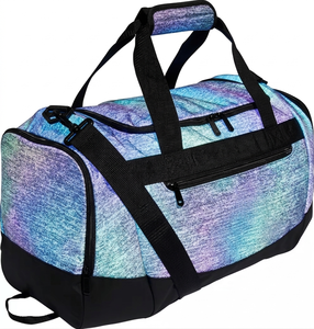 Bolsa de Viaje de Lona Estilo Europeo, Gran Capacidad, Resistente al Agua, para Hombre, Equipaje de Fin de Semana, Cierre de Cremallera, Forro de Poliéster, para Fitness - Product Image 5