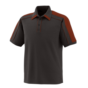Polo à manches courtes en tricot pour homme, couleur bleu gris, style golf, séchage rapide - Product Image 1