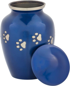 Hot Selling Brass Pet Cremation Urns Funeral Urns For <b>Cat</b> and Dog Ashes Handmade Burial Urns - Product Image 1