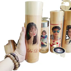 Bamboo thermos flask with High quality