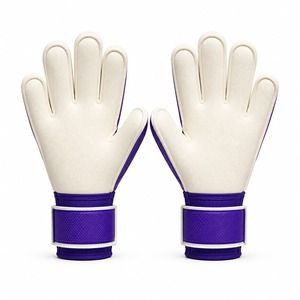 Gants de gardien de but de football, en PU, à doigts entiers, antidérapants, avec sangle de poignet réglable, respirants, unisexes, équipement sportif - Product Image 4