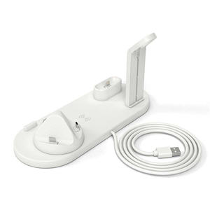 Tốt Nhất Bán Hầu Hết Các Sản Phẩm Được Bán 3 Trong 1 Nhanh Chóng Sạc <span class=keywords><strong>Dock</strong></span> <span class=keywords><strong>6</strong></span> Trong 1 Sạc Không Dây Chủ Cho <span class=keywords><strong>Iphone</strong></span> Airpods Đối Với Apple <span class=keywords><strong>Iwatch</strong></span> - Product Image 6
