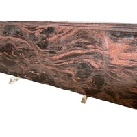 Granit bleu de l'Himalaya, Inde, qualité supérieure, haute résistance, poli, grandes dalles pour comptoirs, revêtements de sol, murs, vente en gros