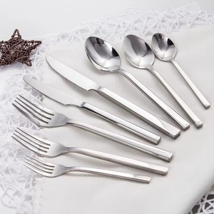 High Quality Stainless Steel Cutlery <b>Set</b> and Flatware Decorative Dinnerware for Weddings from India - Product Image 4