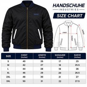 Blouson bomber élégant pour homme, taille personnalisée et impression de logo, vêtements d'extérieur pour homme - Product Image 6