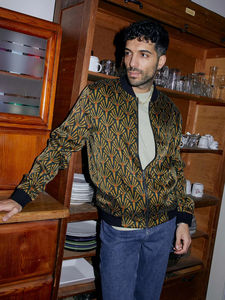 Chaqueta Bomber de Poliéster Personalizada de Alta Calidad, Resistente al Viento, Diseño Moderno, Cierre de Cremallera, Chaqueta Bomber de Invierno para Hombre - Product Image 5