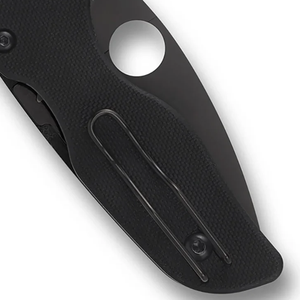 Couteaux de poche pliants noirs de qualité supérieure avec lame à bord lisse et revêtement noir, poignée ergonomique et clip de poche portable pour usage quotidien - Product Image 6