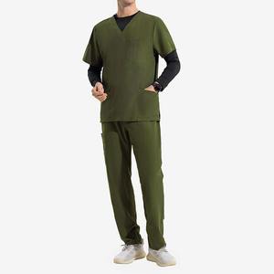 Uniformes Médicos Personalizados con Cuello Polo, Conjunto de Ropa de Trabajo Informal para Hospitales, Clínicas, Enfermeras y Doctores, Venta al Por Mayor - Product Image 5