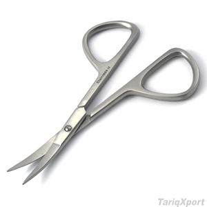Custom Logo Stainless Steel Curved Tip <b>Cuticle</b> <b>Scissors</b> Professional Manicure Nail Grooming Tool - Product Image 4