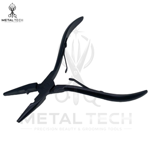 Kit d'outils de salon professionnel en acier inoxydable pour l'élimination des extensions capillaires : pinces multicolores, ouvre-anneaux micro, et outil de démolition de liens en kératine - Product Image 5