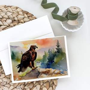 Eagle Whimsical A7 Size <b>5x7</b> Blank Note Cards Pack of 8 with <b>Envelopes</b> Greeting Cards by Eagle - Product Image 2
