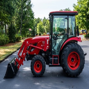 รถแทรกเตอร์ TYM T574 ขับเคลื่อน 4 ล้อ สำหรับงานเกษตร พร้อมที่ตักด้านหน้า ตู้เก็บของแบบปิด และเกียร์บ็อกซ์ พร้อมเครื่องยนต์ประสิทธิภาพสูง - Product Image 1