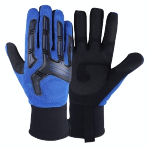 ถุงมือช่างอมาราหนังสังเคราะห์คุณภาพสูง ป้องกันแรงกระแทก สำหรับงานอุตสาหกรรม เสริมความแข็งแรงเพื่อการปกป้องมือสูงสุด - Product Image 1