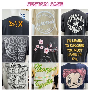 Camisetas de Hombre Personalizadas, Estilo Urbano Vintage, Algodón Grueso - Product Image 4