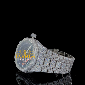 Custom High Quality Luxury Fashion Business Sport <b>Coin</b> Women's Quartz Watch Stainless Steel Glass Moissanite Limited Edition - Product Image 2