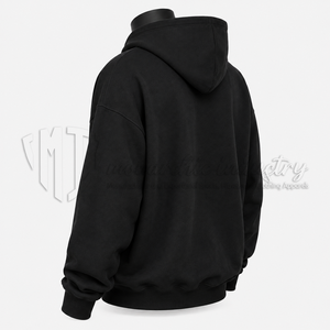 Sudadera con Capucha Negra Unisex Personalizada, Corte Regular, Felpa, Informal, con Bolsillo, Ropa de Invierno, 100% Algodón Ecológico - Product Image 5