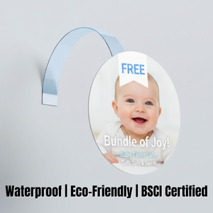 Etiqueta Colgante Personalizada a Color, Impermeable, Ecológica, con Certificación BSCI, para Publicidad en Supermercados, Etiqueta Adhesiva para Punto de Venta - Product Image 3