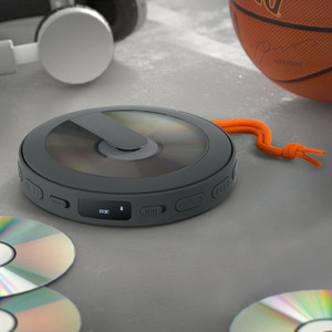 Xách tay Top-Load CD/DVD/VCD Máy nghe nhạc cắt-cạnh lai máy nghe nhạc âm thanh với pin có thể sạc lại không dây streaming Transmitter - Product Image 2