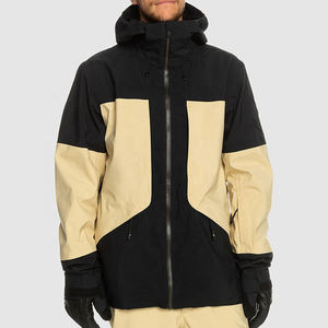 Chaqueta de Esquí para Hombre con Capucha, Calefactable, Impermeable (10.000 mm), Relleno Sintético de 220 g, Cortavientos, de Softshell, Estampada, de Alta Calidad, Superventas - Product Image 1