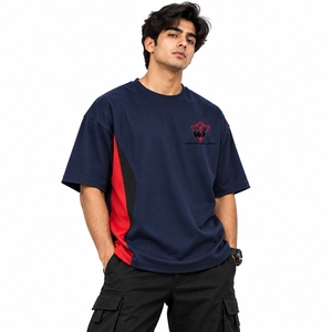 Camisetas Oversize para Hombre, Estilo Urbano, Transpirables, Diseño Clásico de Cuello Redondo, Tela Cómoda, Relajadas e Informales - Product Image 4