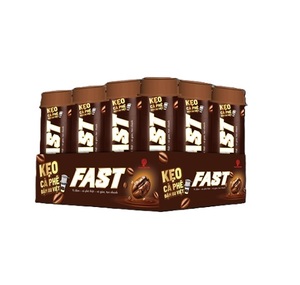 Caramelos Duros de Chocolate con Leche y Café FAST, Sabor a Café Vietnamita, Multicolor, 240g/bandeja, Fabricante de Snacks de Chocolate - Product Image 2