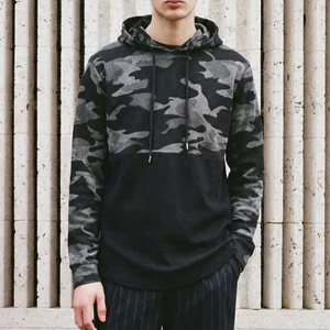 เสื้อฮู้ดดี้ SOSH 4 ลายพรางสำหรับผู้ชาย แบบถักลายวาฟเฟิล - Product Image 1