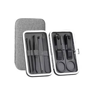 Stainless Steel Professional Durable Nail <b>Kit</b> with 10 in 1 Clipper Portable <b>Manicure</b> Set Case Classic Style for Adult - Product Image 5