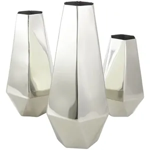 Florero Alto de Hierro Hecho a Mano de Estilo Costero Moderno para Mesa de Sala de Estar, Decoración Interior de Lujo - Product Image 6