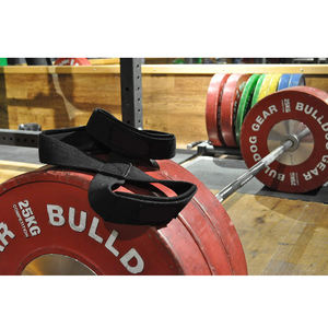 สายรัดข้อมือรูปเลข 8 สำหรับออกกำลังกาย ยี่ห้อ Factory Manufacturing สำหรับเล่นกีฬา ฟิตเนส ยิม อุปกรณ์ยกน้ำหนัก เดดลิฟท์ พาวเวอร์ลิฟท์ติ้ง - Product Image 6