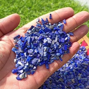 Matériel en vrac de copeaux de pierre de Lapis Lazuli pour la production de bijoux, la fabrication de perles et les fabricants et exportateurs d'artisanat - Product Image 2