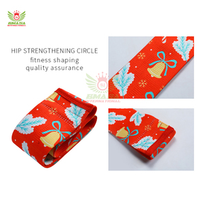 Set de Bandas de Resistencia para Entrenamiento de Cadera para Mujeres, Bandas Elásticas Anchas Antideslizantes para Ejercicios de Glúteos, de Poliéster Resistente - Product Image 4