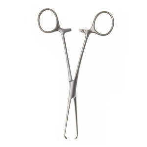 Pinzas Hemostáticas Allis de 14 cm, Rectas, de Acero Inoxidable, Instrumento Manual, Juego de 4x5 Dientes, Certificación CE ISO13485, para Hospital - Product Image 5