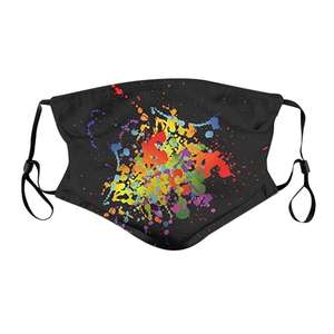 Masque facial anti-poussière en matériau réutilisable et respirant - Réutilisable et personnalisable pour usage personnel ou professionnel, logo personnalisé - Product Image 2