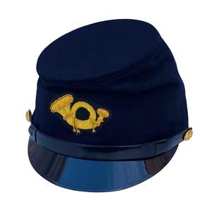 Reproducciones históricas de gorras de la era de la Guerra Civil de Estados Unidos, como la gorra Kepi de la Unión Civil, un tipo de gorra tipo forage. - Product Image 1