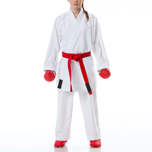 Uniforme de Karate de Artes Marciales Personalizado a Precio de Fábrica, 100% Algodón Elástico, Logotipo Frontal Aprobado, Trajes - Product Image 4