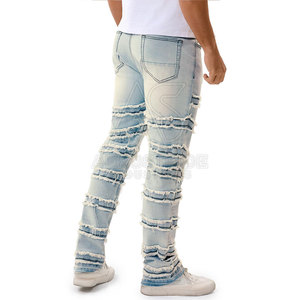 Pantalones de Hombre de Diseño Moderno, Ligeros, Casuales, de Lona 100% Algodón, Tela Elástica Suave, Corte Relajado, Elegantes para Uso Diario - Product Image 6
