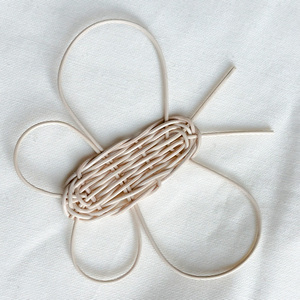 Accesorios de pared para niña, decoración de ratán natural, adorno al mejor precio, arte colgante para habitación infantil - Product Image 1