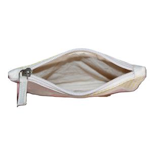 Customizable Cotton Cosmetic Bag Private Logo Natural Jute Cotton Canvas Organizer Pouch Fashionable Zipper Pouch for <b>Storage</b> - Product Image 3