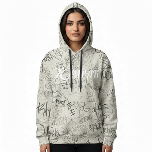 Sudadera con Capucha Unisex Extra Grande, Bordada, de Invierno, con Estampado por Sublimación Premium, para Marcas de Ropa Urbana Moderna - Product Image 1